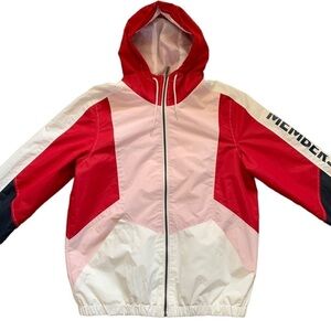 Members Only Retro Vintage Style Jacket Windbreaker Size Medium